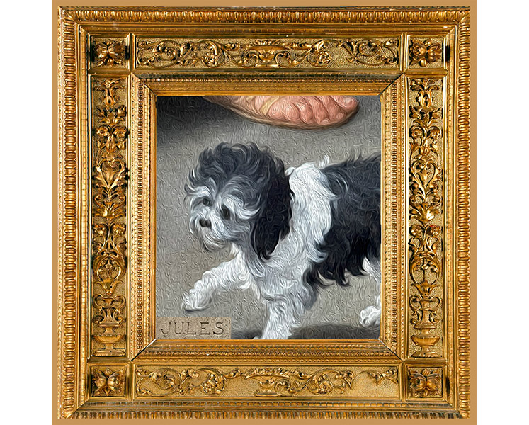 un chien du Louvre num�ro trois
